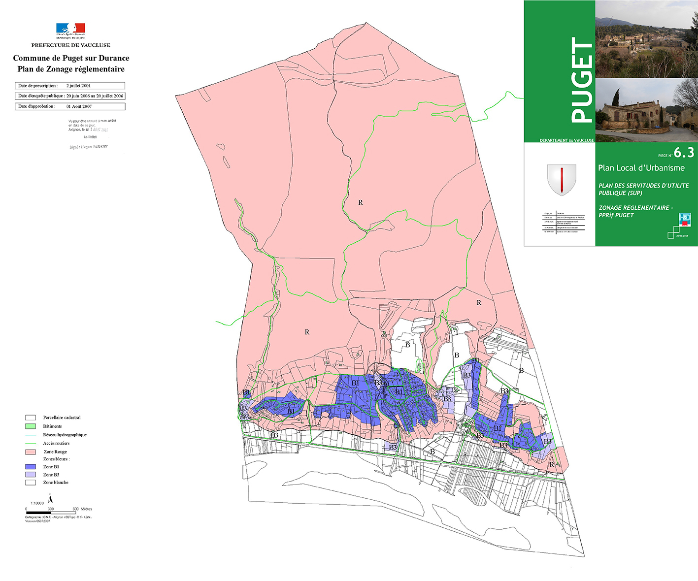 PLU-Plan du PPRif